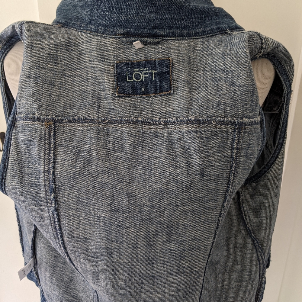 Loft denim vest - Picture 2 of 10